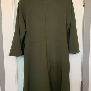 Topshop Dresses - Mini dress with long drapery sleeves. Teal color Topshop Dresses - Mini dress with long drapery sleeves. Teal color
